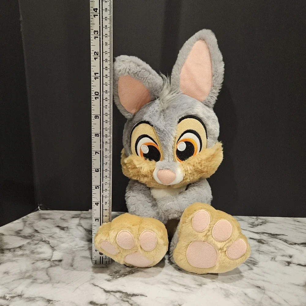 Disney‎ Bambi & 2 Thumper Plush Lot Disney Store Big Feet Bunny Set